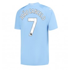 Manchester City Joao Cancelo #7 Hemmatröja 2023-24 Korta ärmar